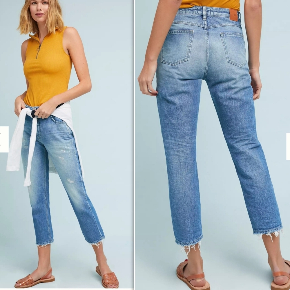 Closed Heartbreaker High-Rise Relaxed Cropped Jeans Size 26